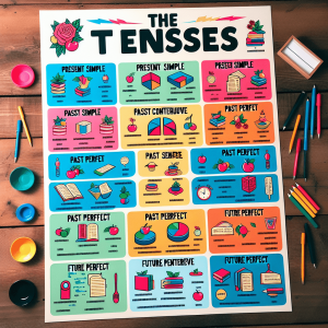What are the 12 tenses in English?